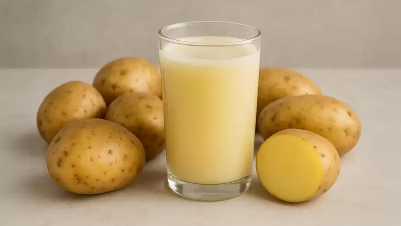 Žalių bulvių sultys
