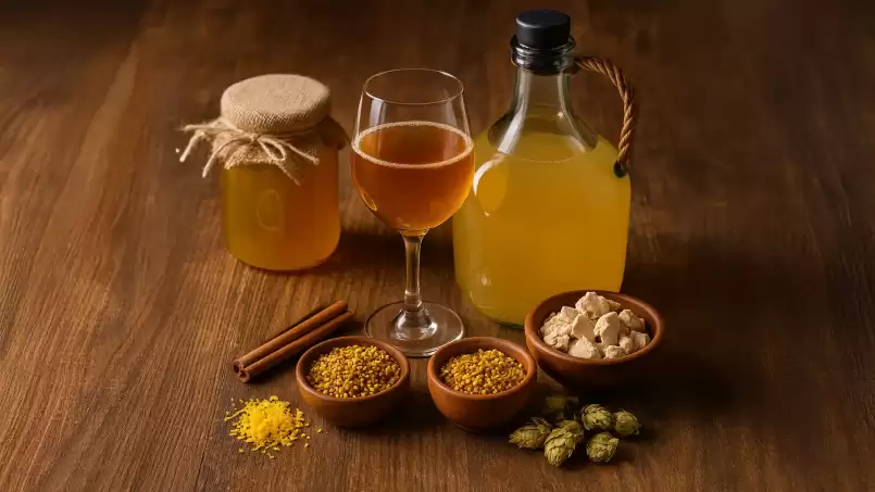Midus - medaus vynas 🍯 Imperatorių gėrimas