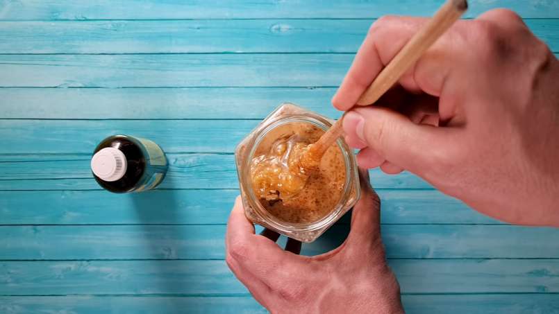 Medus su graikiniais riešutais, citrina ir propoliu imunitetui stiprinti, nuotrauka 11