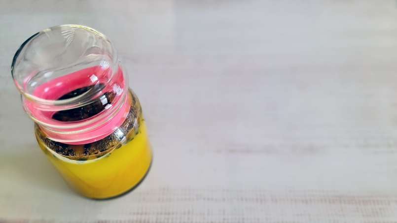 Imbiero sultys su medumi, citrina, žaliąja arbata, ciberžole, cinamonu ir mėtomis, nuotrauka 5