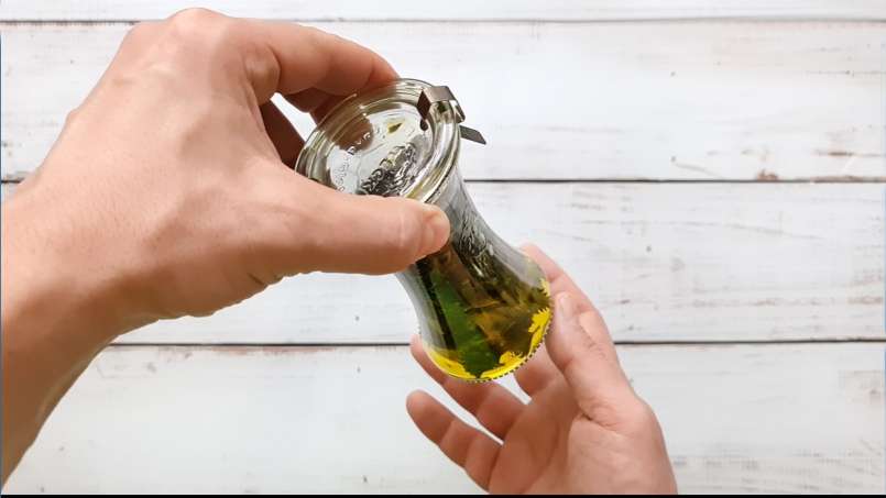 Dilgėlių aliejus, gautas perpylimo būdu, nuotrauka 7