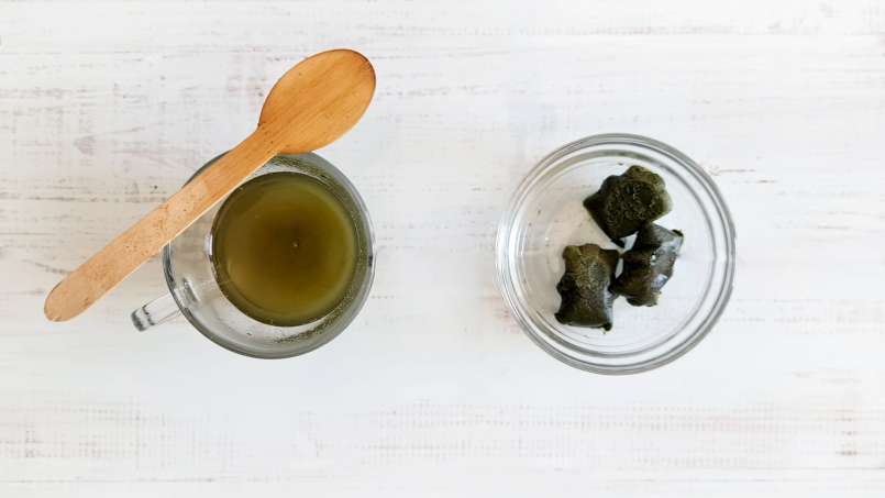 Šaldytų dilgėlių sulčių ledo kubeliai, nuotrauka 4