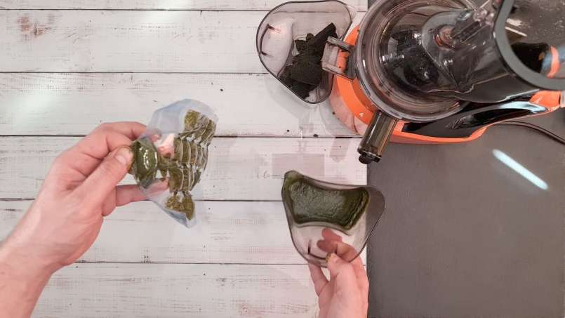 Šaldytų dilgėlių sulčių ledo kubeliai, nuotrauka 6