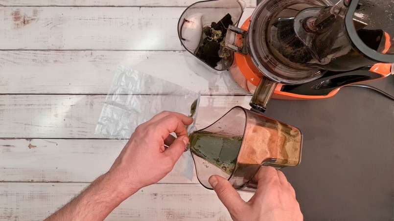 Šaldytų dilgėlių sulčių ledo kubeliai, nuotrauka 9