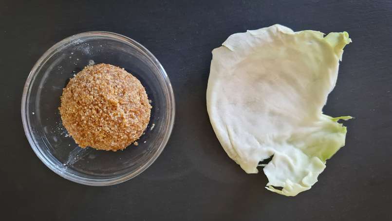 Vaistas su lojais ir kopūstų lapais, nuotrauka 4