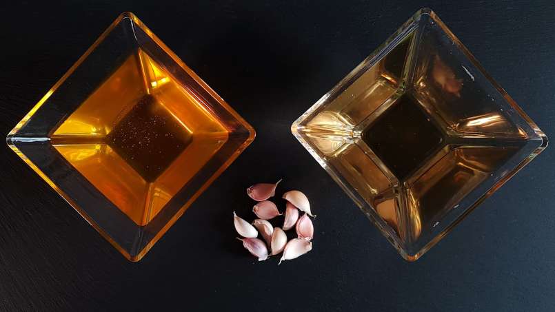 Česnakų, medaus ir obuolių acto maceratas, nuotrauka 1