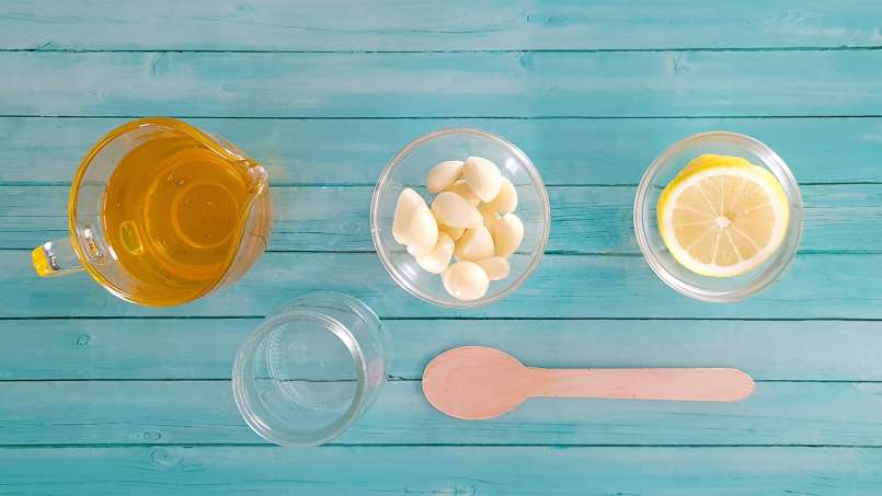 Česnakų, medaus ir citrinų maceratas, nuotrauka 5