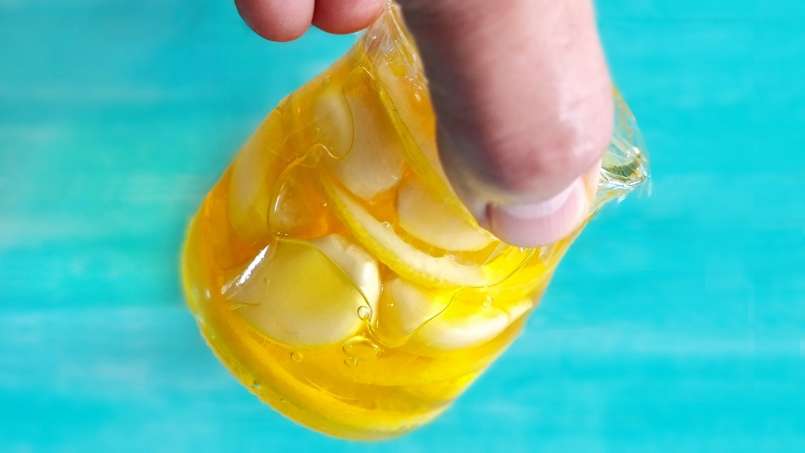 Česnakų, medaus ir citrinų maceratas, nuotrauka 6