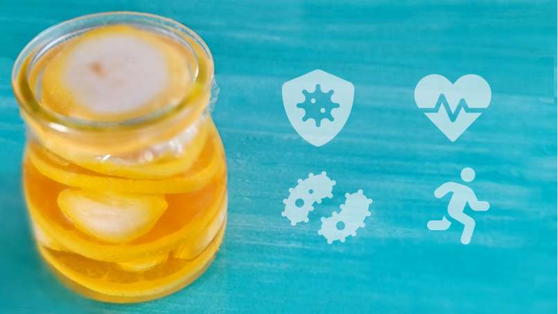 Česnakų, medaus ir citrinų maceratas, nuotrauka 8