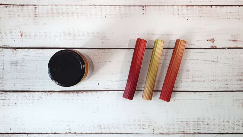 Rabarbarų maceratas su medumi ir imbieru, nuotrauka 4